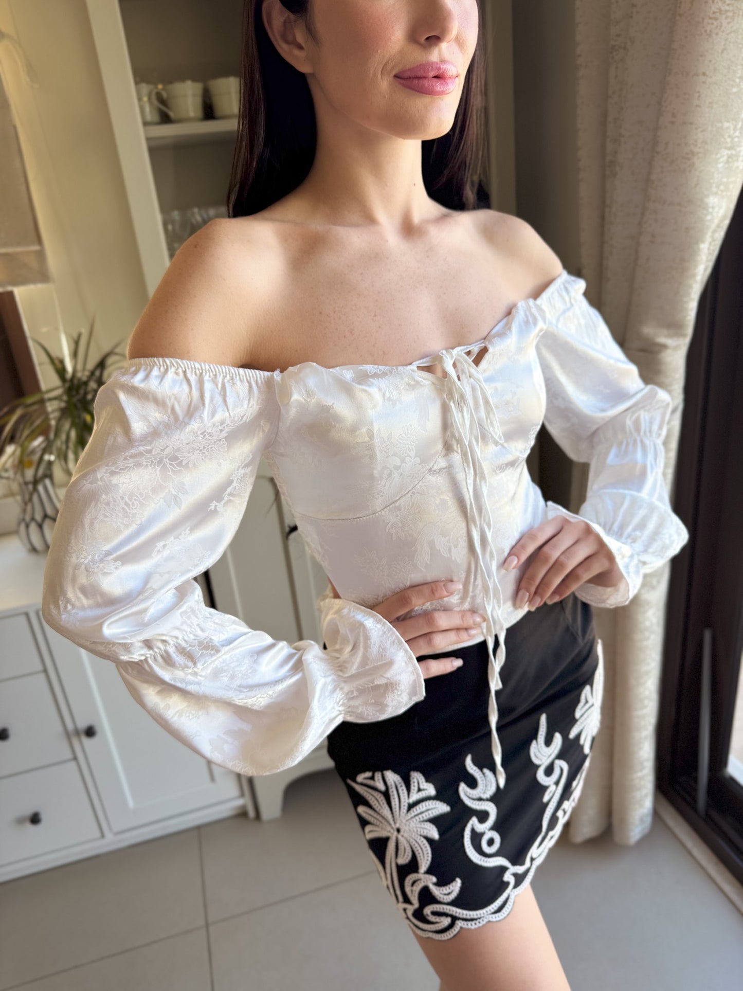 Off Shoulder Corset style Top