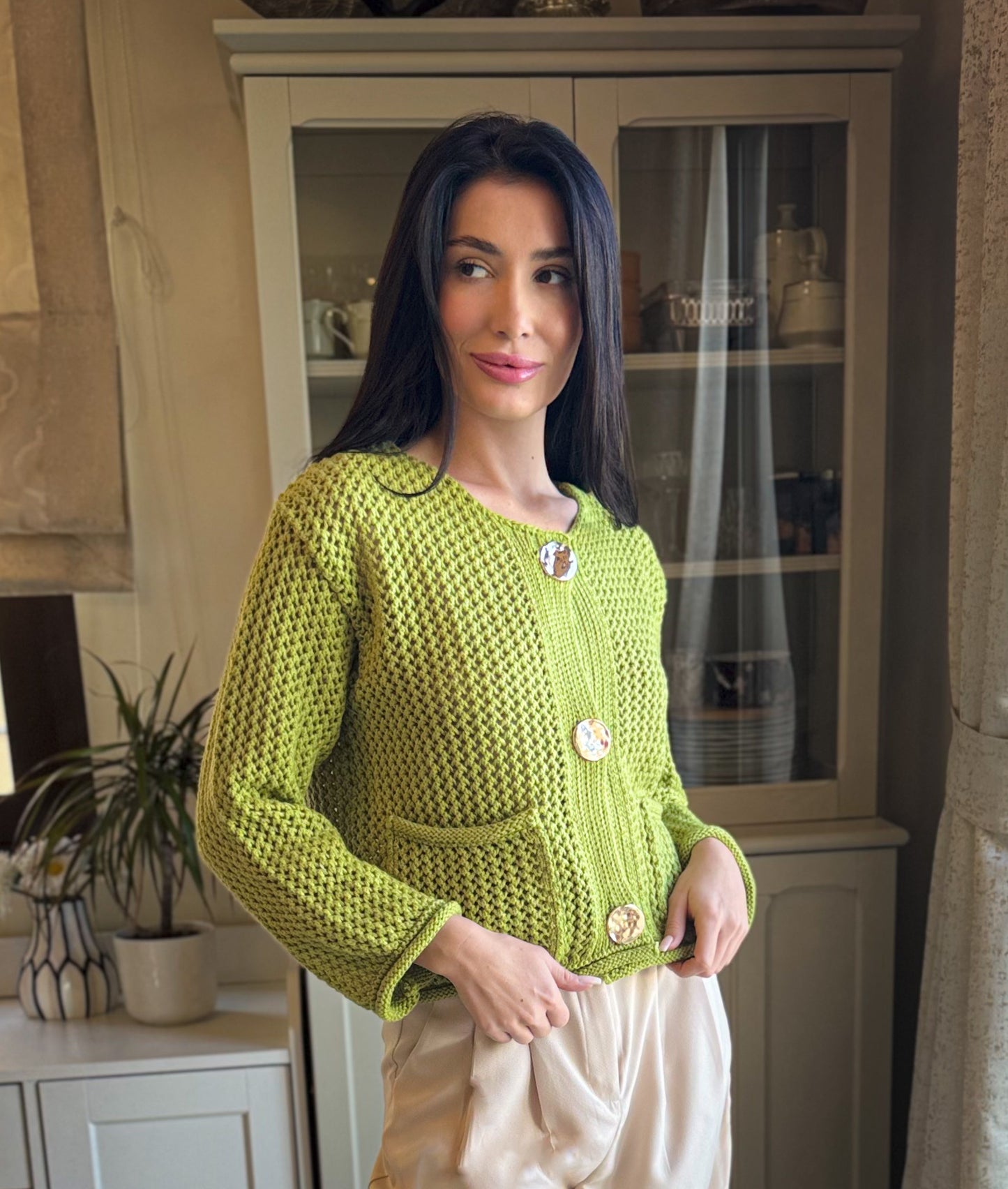 Chunky Knit Cardigan