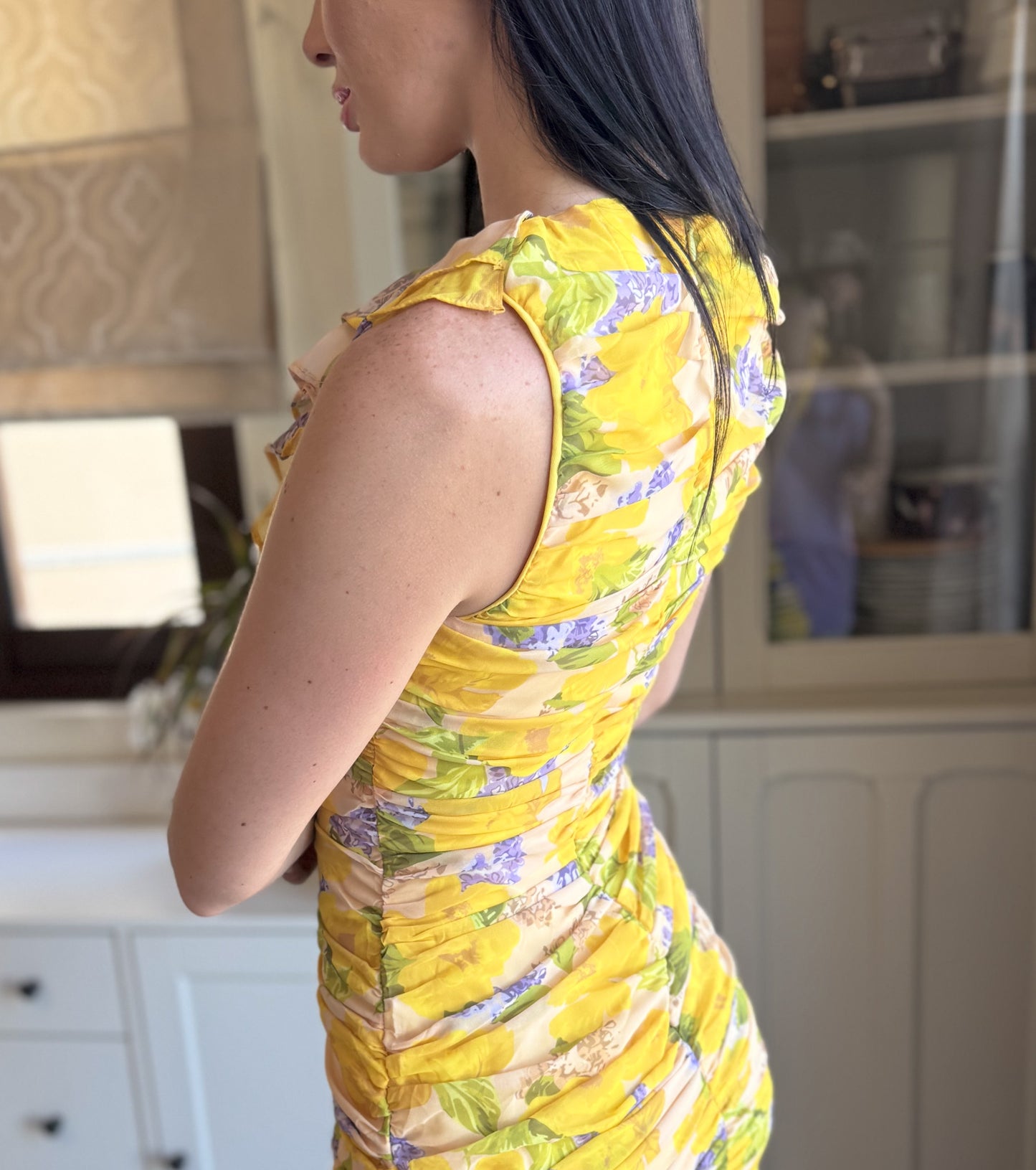 Floral Chiffon Mini dress