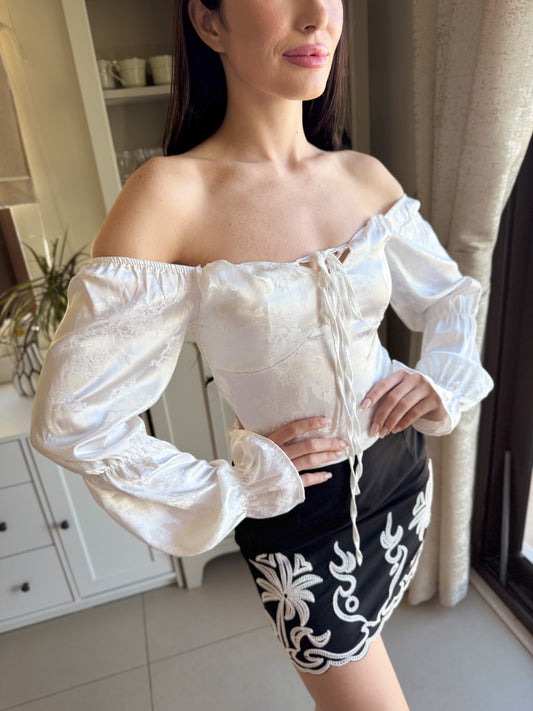 Off Shoulder Corset style Top